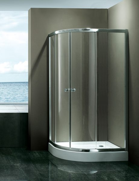 shower glass in dubai by INFOCUS Glass & Aluminum Works