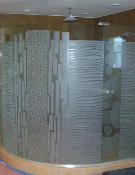 shower enclosure dubai by INFOCUS Glass & Aluminum Works