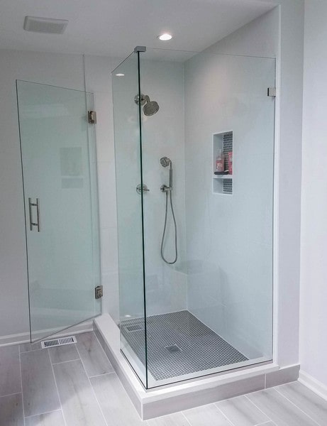 shower door installation dubai by INFOCUS Glass & Aluminum Works