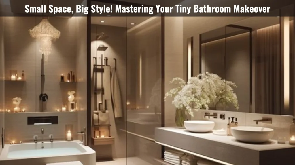Small Space, Big Style! Mastering Your Tiny Bathroom Makeover